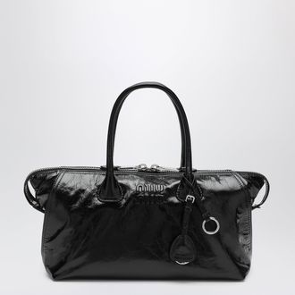 Miu Miu Black glossy leather handbag
