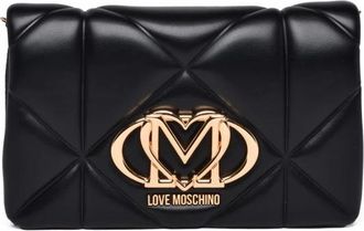 Love Moschino Tassen, Dames, Zwart, ONE Size, Tracolla Schoudertas