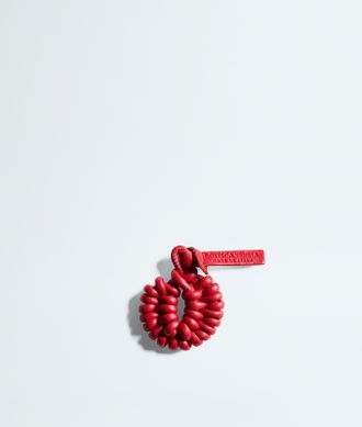 Bottega Veneta Seashell Knot Shoe Charm - Red - Unisex