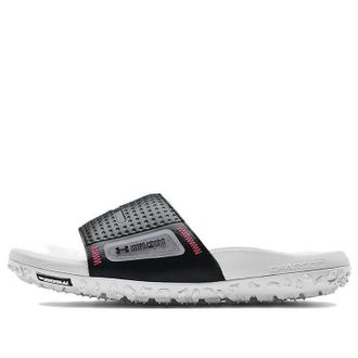 Under Armour FT Sway Slide White Black 3025047-100