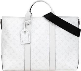 Louis Vuitton Pre-owned Weekend Tote - Dames - Vintage Shopper - Wit - ONE Size - Vintage