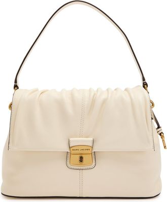 Marc Jacobs The Messenger Leather Shoulder bag - Cream - One Size