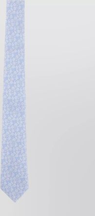 Paul Smith silk tie with embroidered floral pattern