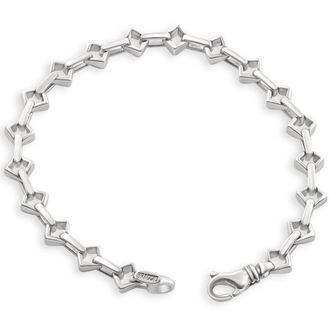 Pompeii3 Mens 14k Gold (25gram) or Platinum (40gram) Link Bracelet 8.75
