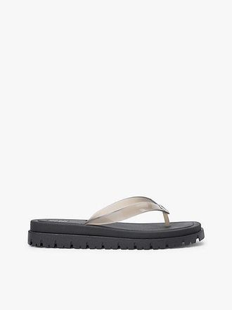 Tommy Hilfiger Jelly Cleat Wedge Flip-Flops