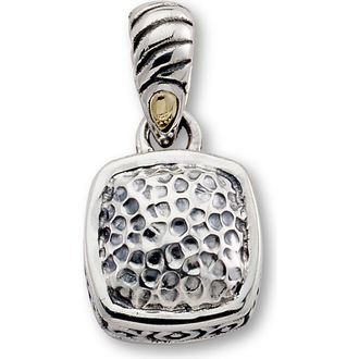 Samuel B. Hammered Pendant in Silver And Gold at Nordstrom Rack