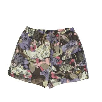 Nike Pantaloncini Sportivi a Vita Alta Stampati - - Sport - Donna - Multicolore - L
