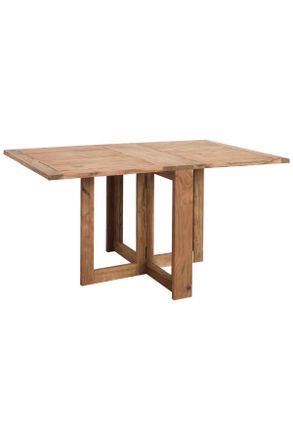 Livetastic Klapptisch, Akaziefarben, Holz, Akazie, massiv, rechteckig, eckig, 90x76x145 cm, klappbar, Holzmöbel, Holztische, Esstische Holz, Massivholztische