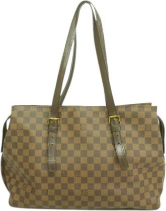 Louis Vuitton Pre-owned Tote Bags, female, Brown, Size: ONE SIZE Pre-owned Vintage Shoulder Bag