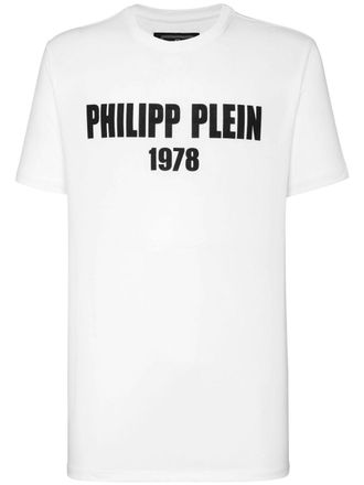 Philipp Plein 1978 T-shirt met logoprint - Wit