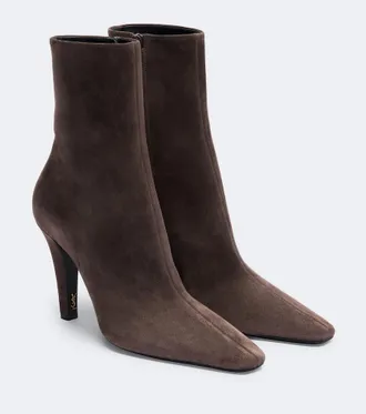 Saint Laurent Botines Jill de ante
