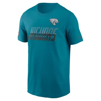 Nike Jacksonville Jaguars Sideline Team Issue Nike Mens Dri-FIT NFL T-Shirt in Green | 02ET45W9N-TF9