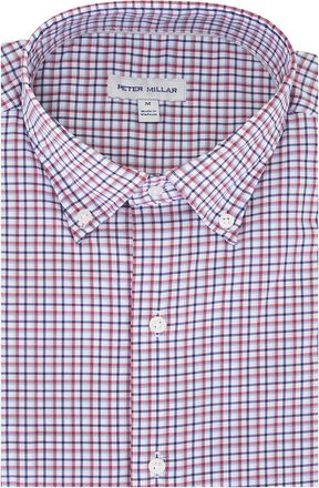 Peter Millar Camicia a quadri - Bianco