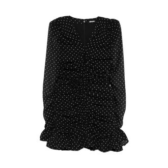 Rotate Rotate Birger Christensen, Dames, Jurken, Zwart, Maat: S