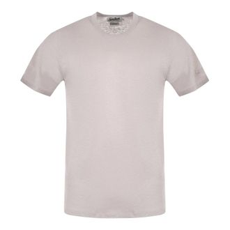 MC2 Saint Barth T-Shirts, male, Purple, Size: XL Ecstasea N Linen Tshirt