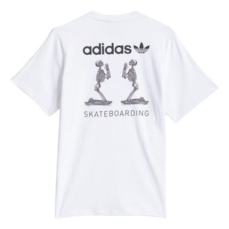 adidas Skateboarding Skeletons T-Shirt White KR6370