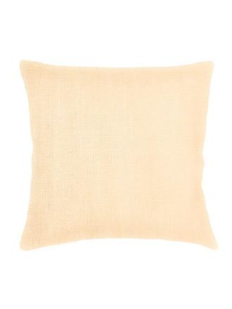 Anaya with Love So Soft Linen Pillow with Down Insert in Yellow at Nordstrom, Size 1Ft 8In X 1Ft 8In