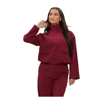Ydence Ydence - Jacket Davis - Dames - Jassen - Rood - Maat: XS Poliester