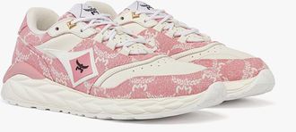 MCM Skywander Lo Sneakers In Lauretos Jacquard