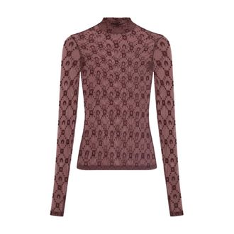 Marine Serre Tops, Dames, Veelkleurig, S, Top