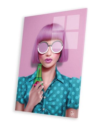 iCanvas Icanvas Magic Potion Print On Acrylic Glass By Giulio Rossi