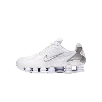 Nike Shox TL White / White - Metallic Silver AV3595-100 Mens