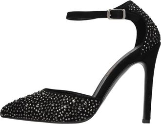 Albano Met Hak - Dames - Pumps - Zwart - 38 EU - Leer - Schoenen