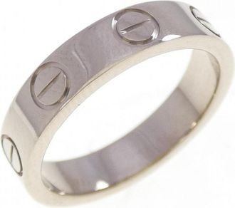 Cartier White Gold Band Ring (Pre-Owned)