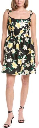 Julia Jordan Printed Twill Sleeveless Dress