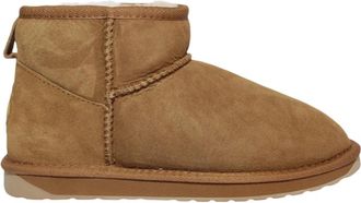 Emu Stijlvolle Kastanjebruine Laarzen voor het Winterseizoen - Dames - Winterlaarzen - Bruin - 37 EU - Leer - Schoenen