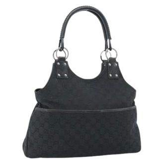 Gucci Pre-owned Shoulder Bags, female, Black, Size: ONE SIZE Pre-owned Vintage Shoulder Bag