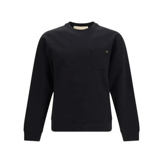 Valentino Heren, Sweatshirts & Hoodies, Zwart, Maat: XL Jersey