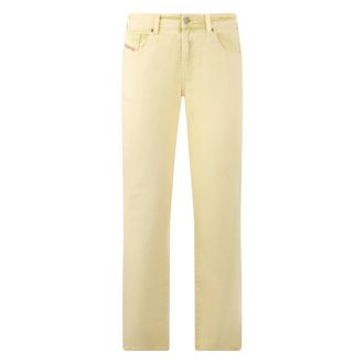 Diesel Straight Jeans, female, Beige, Size: W28 Straight Jeans