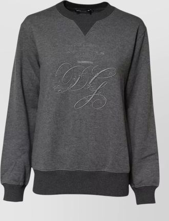 Dolce & Gabbana cashmere long-sleeve sweatshirt