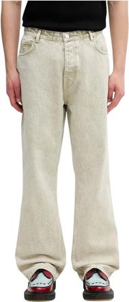 Filling Pieces Denim Pants - Heren - Jeans - Wit - Maat: XL Denim