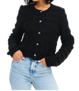 Allison New York Lucy Cardigan In Black