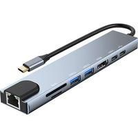 OEM Hub Con Puertos Usb-c A Hdmi Y Ethernet - Crezuo