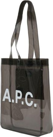 A.P.C. Womens Lou Tote Black Synthetic