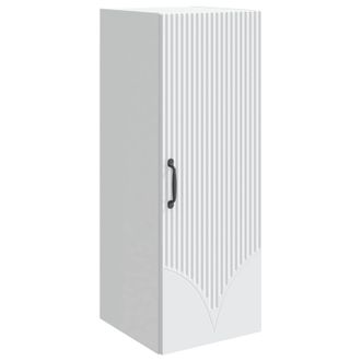 vidaXL Armario De Pared Blanco 33 X 34,5 X 90 Cm Madera De Ingenier&iacute;a Vidaxl