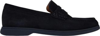 HUGO BOSS Loafers - Heren - Loafers - Blauw - 43 EU - Schoenen