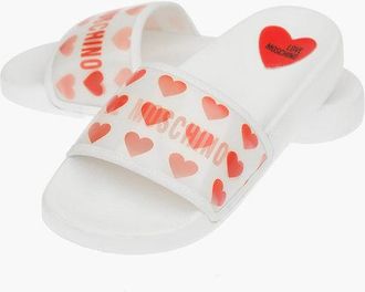 Moschino LOVE Heart Printed Slipper size 35