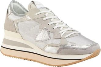 Philippe Model Low-Top Sneaker - Sneakers Triomphe Grigie - Gr. 37 (EU) - in Grau - für Damen