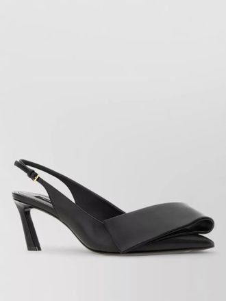 Givenchy leather twisted ribbon pumps