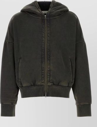 Entire studios cotton oversized zip hoodie