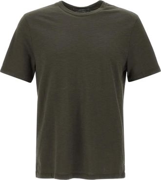 KANGRA cotton T-shirt - men - Cotton - 48 - Brown