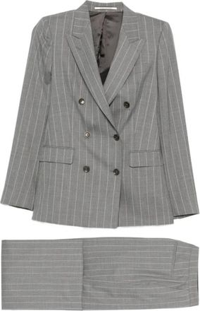 Tagliatore Parigi Blazer - Dames - Business pakken - Grijs - S - Wol - Kostuums