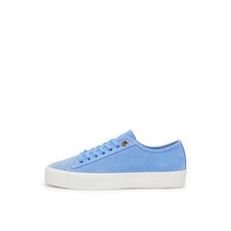 HUGO BOSS Hugo, Sneakers, female, Blue, Size: 9 US Aiden Tennis Low-Top Sneakers