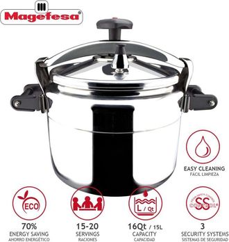 Magefesa Olla Presion Chef 15 L
