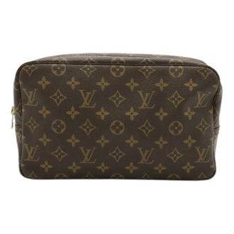 Louis Vuitton Pre-owned Bags, female, Brown, Size: ONE SIZE Pre-owned Monogram Toiletry Pouch M47522