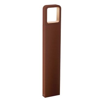 Rossini Illuminazione Pitt Bollard Led 7w Per Giardino, Lampione Da Terra In Alluminio Ip65, 3000k Corten - Rossini Illuminazione